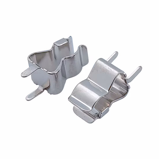 3.6X10 5X20 6X30 10X38mm Auto Metal Brass Nickel Plated Tinned PCB Fuse Tube Clip